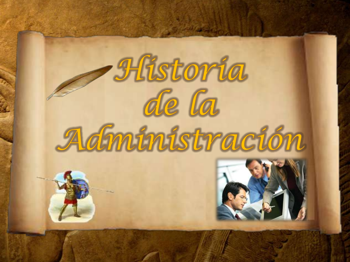 historia de la administración